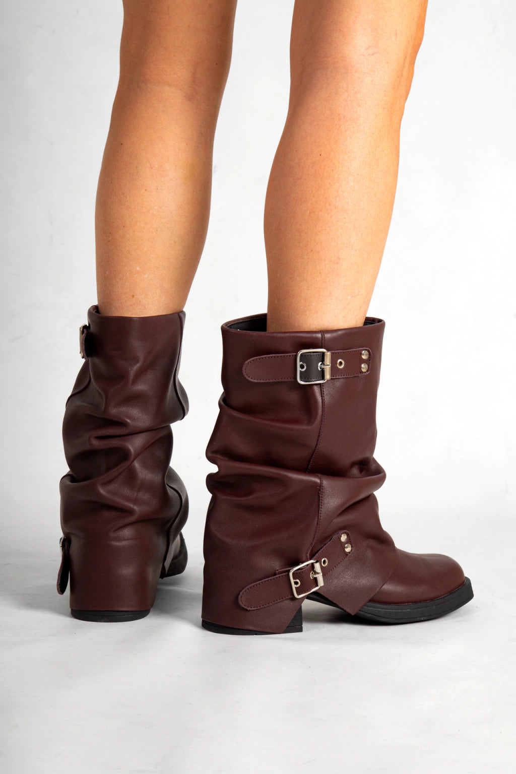 Heidi Brown Leather