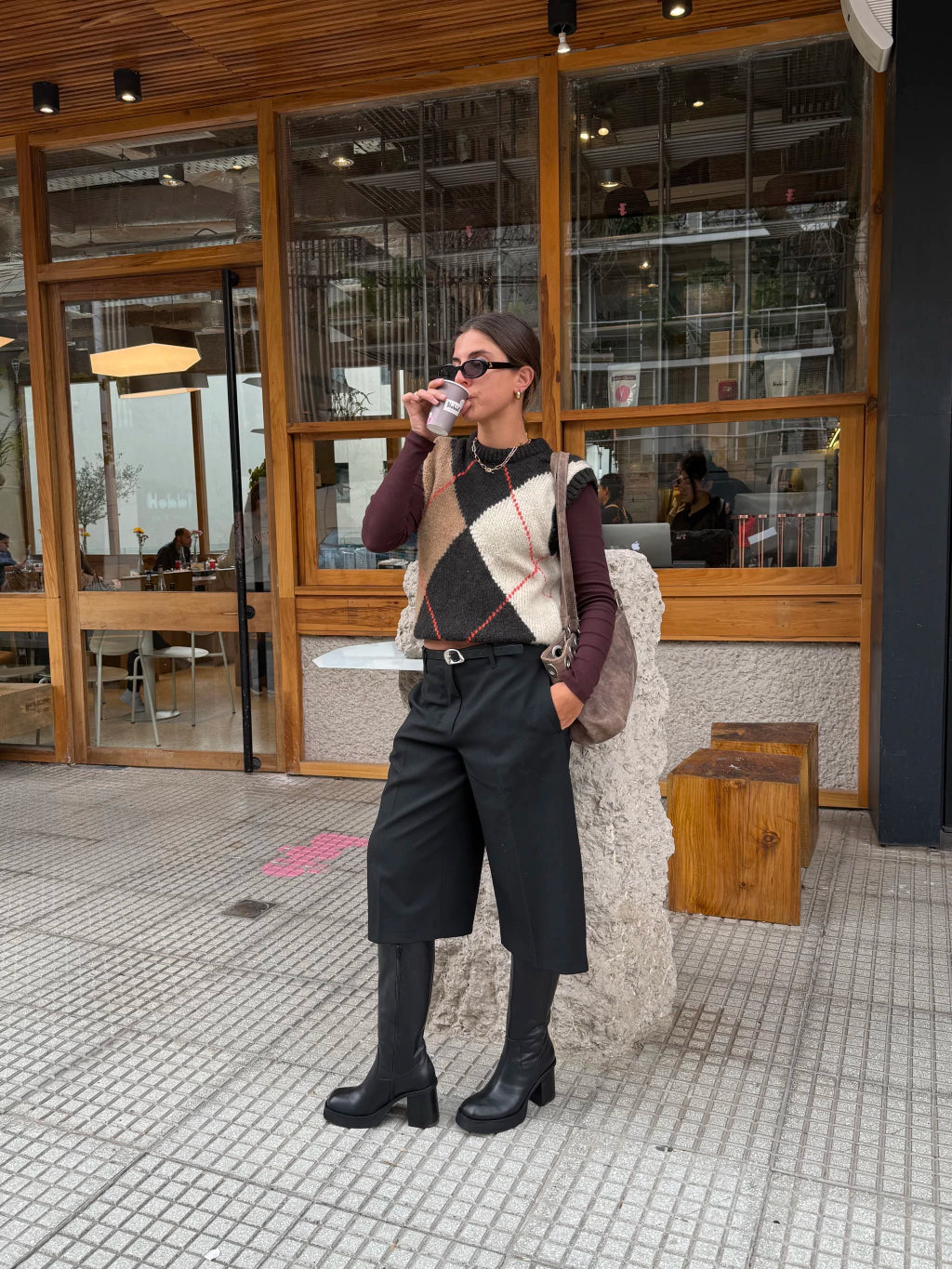 Chubut Black Leather