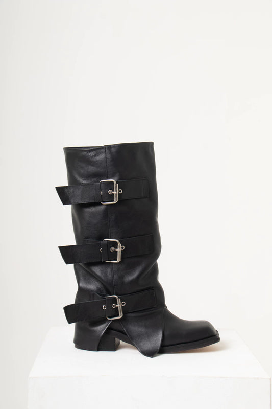 New York Black Leather