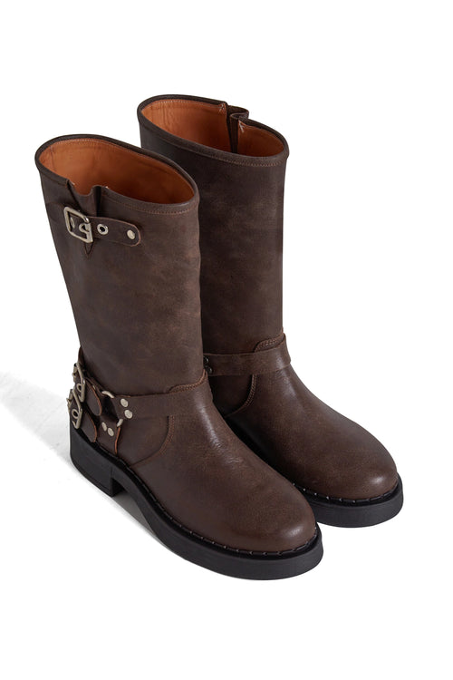 Artigas Brown Leather