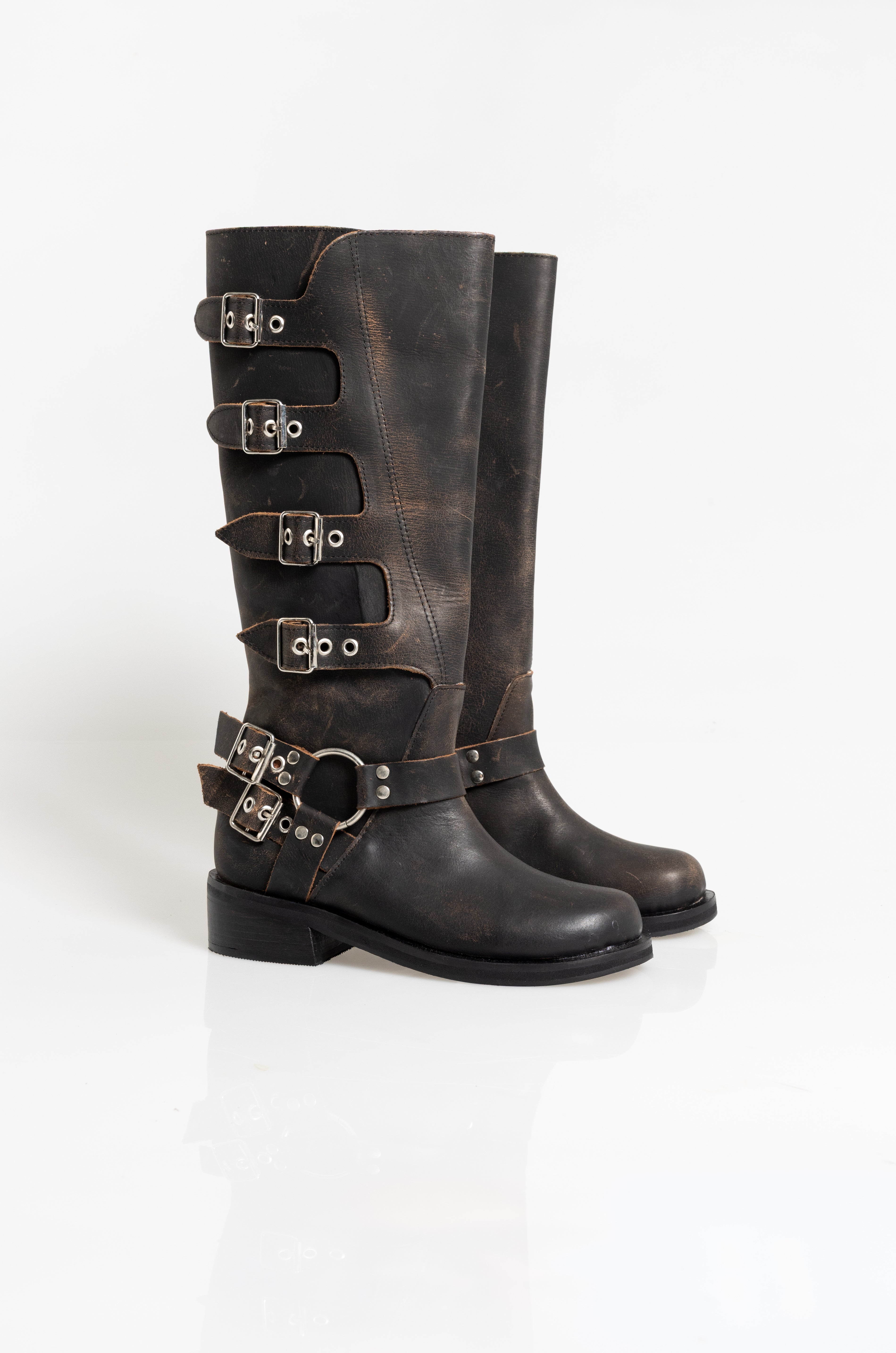 Tati Brown Leather