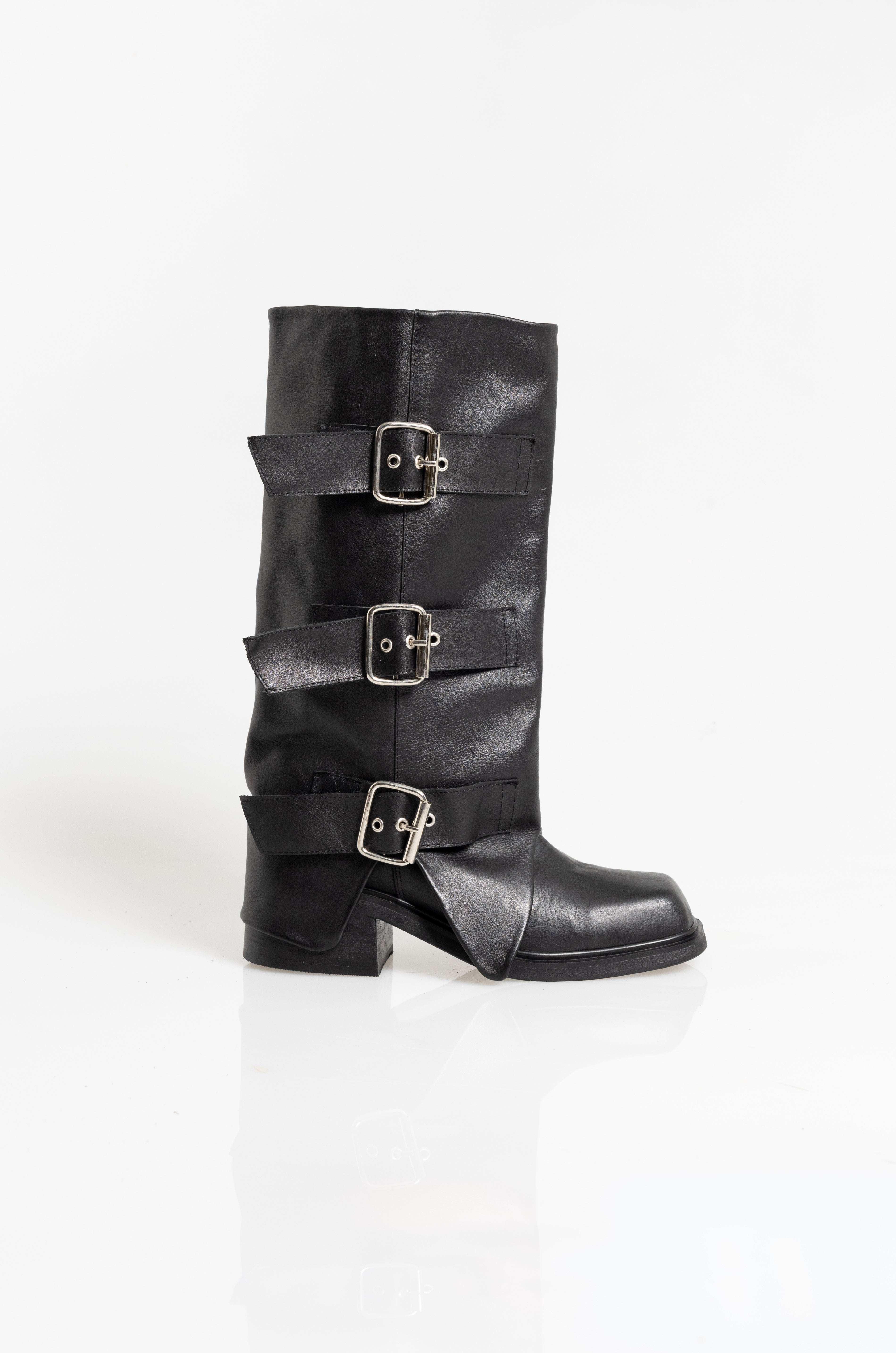 New York Black Leather