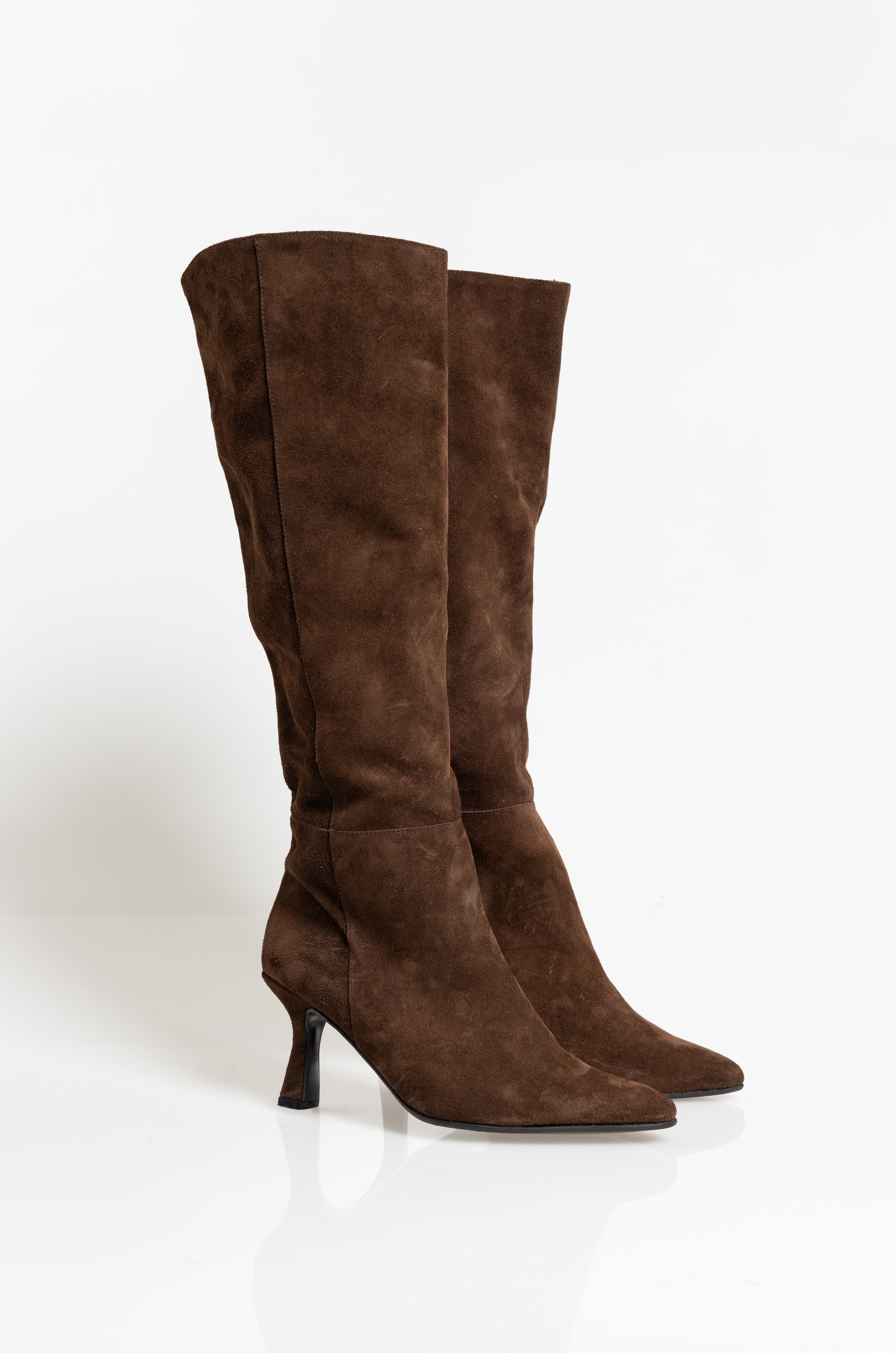 Prescott Boots Leather Suede