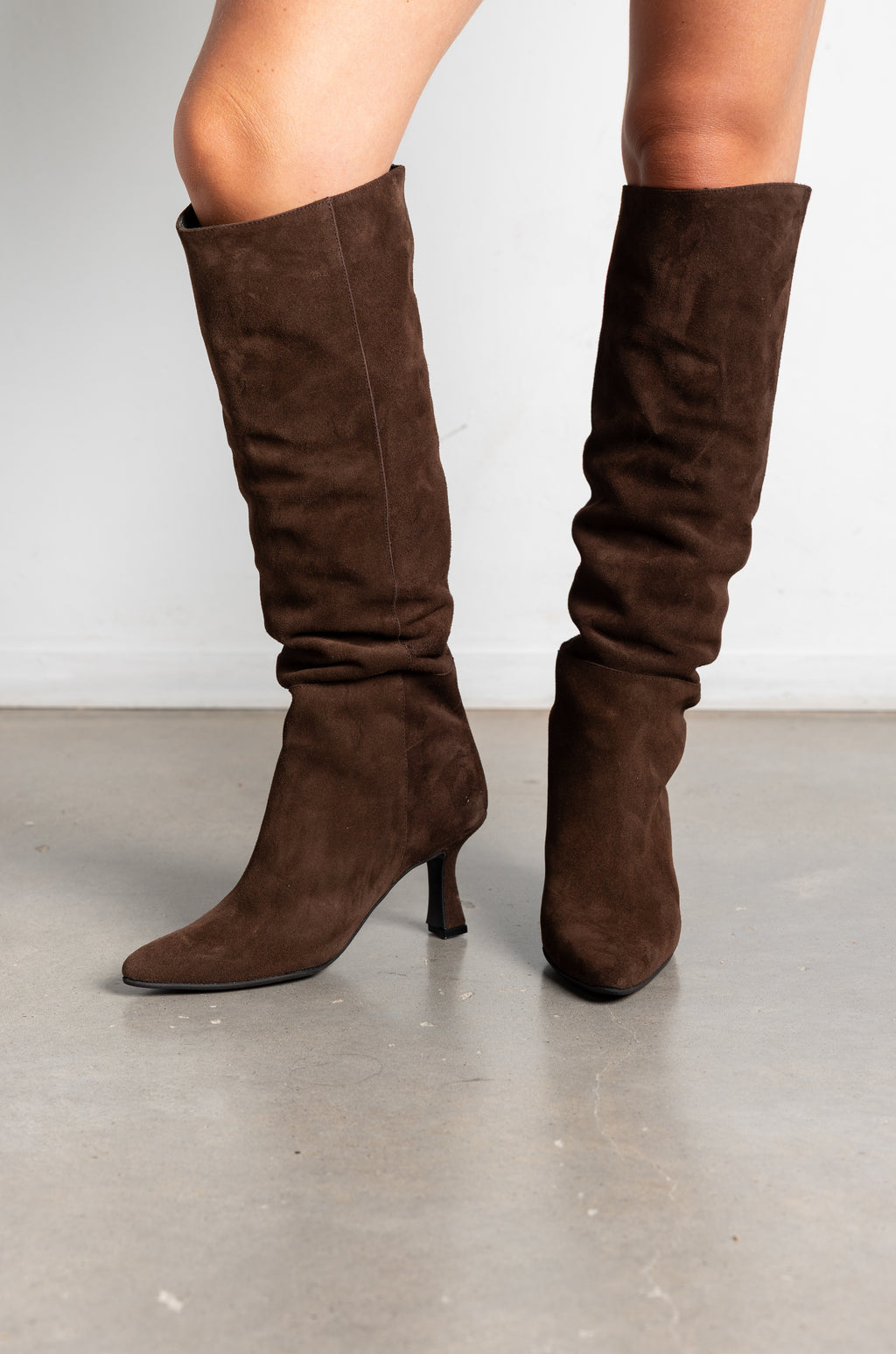 Prescott Boots Leather Suede