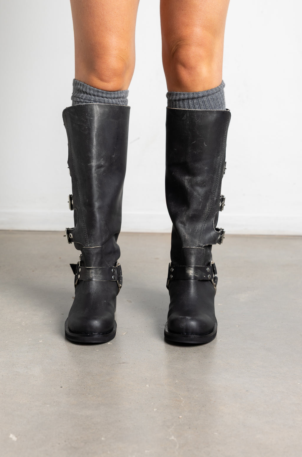 Tati Black Leather
