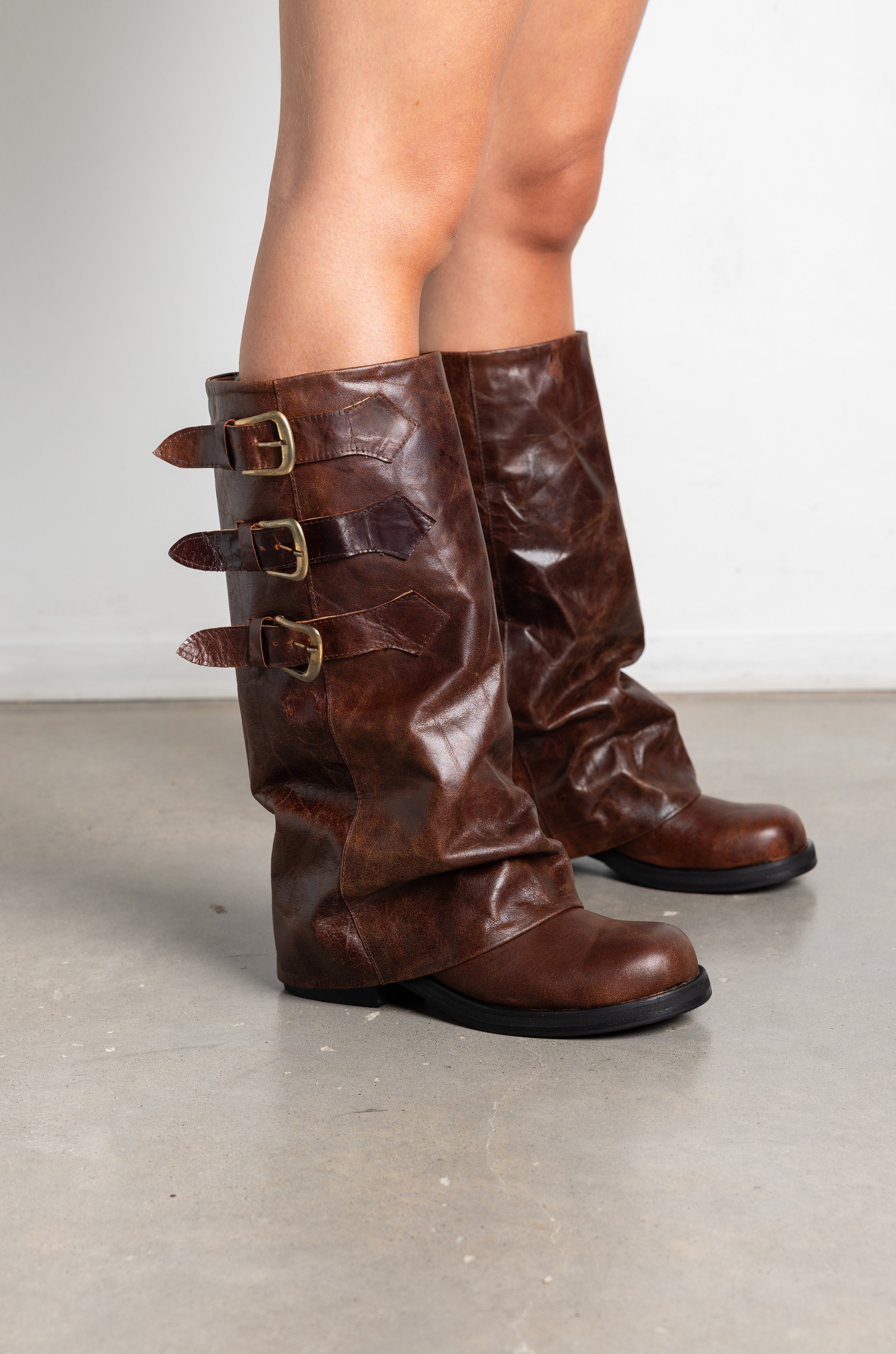 Bronx Brown Leather