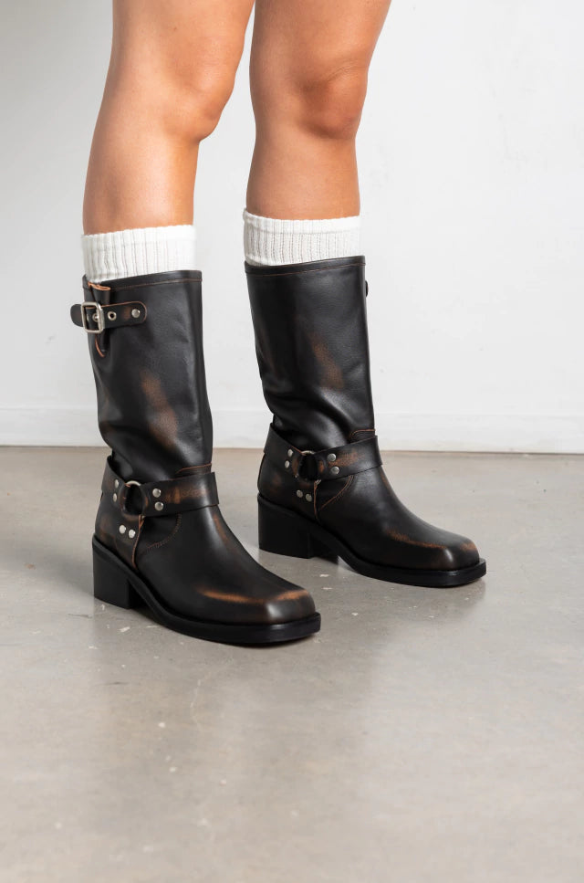 Swag Leather Boots