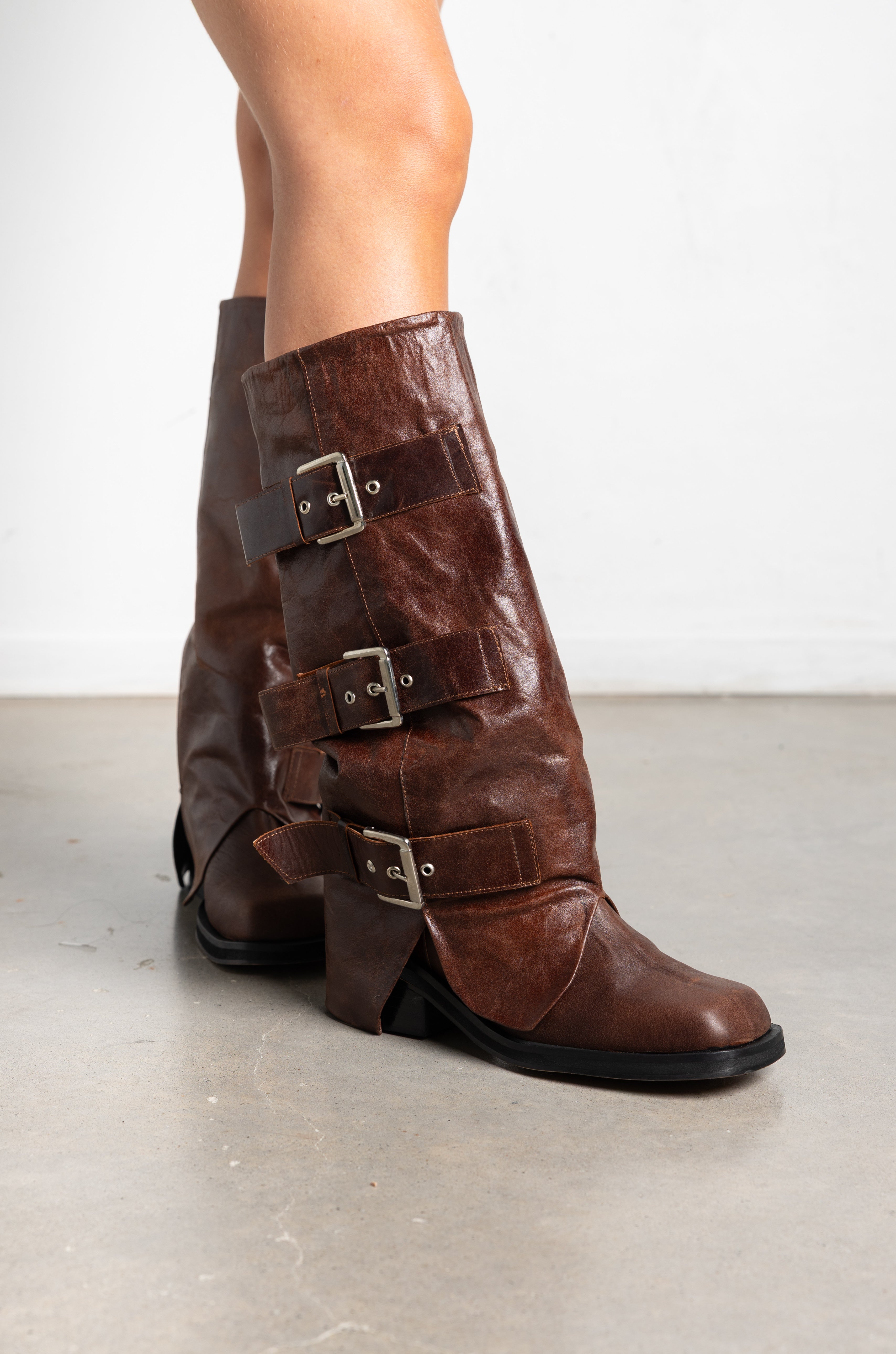 New York Brown Leather
