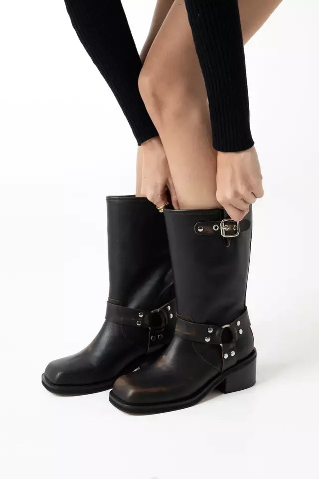 Swag Leather Boots