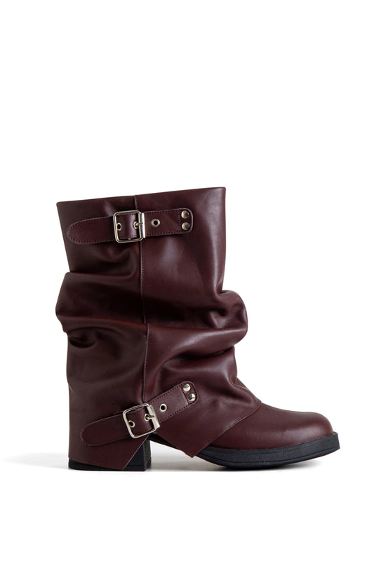 Heidi Brown Leather