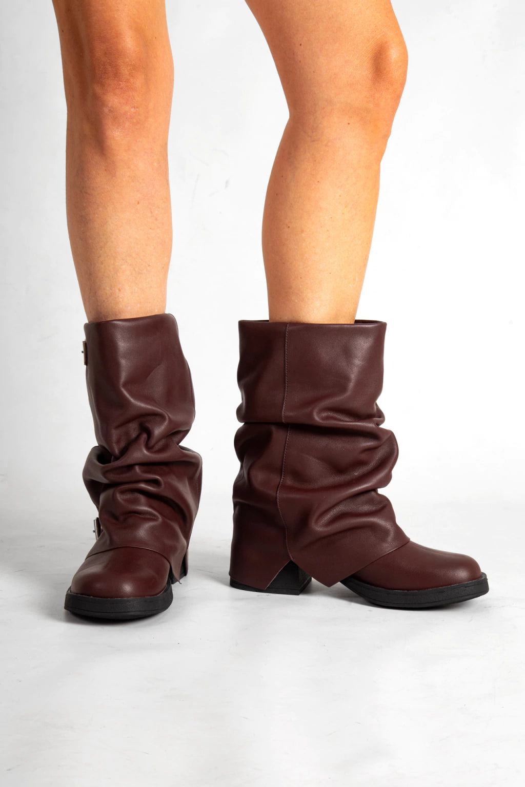Heidi Brown Leather